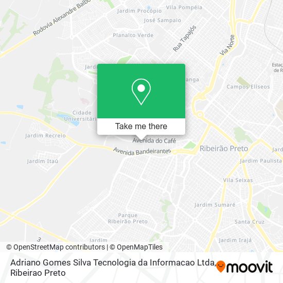 Mapa Adriano Gomes Silva Tecnologia da Informacao Ltda