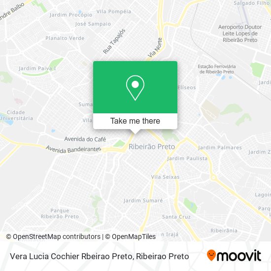 Vera Lucia Cochier Rbeirao Preto map