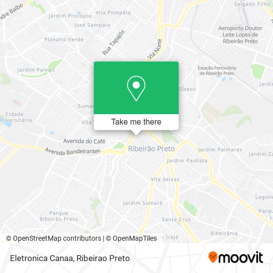 Eletronica Canaa map