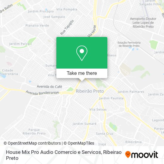 House Mix Pro Audio Comercio e Servicos map