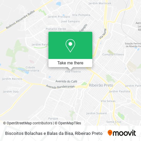 Biscoitos Bolachas e Balas da Bisa map