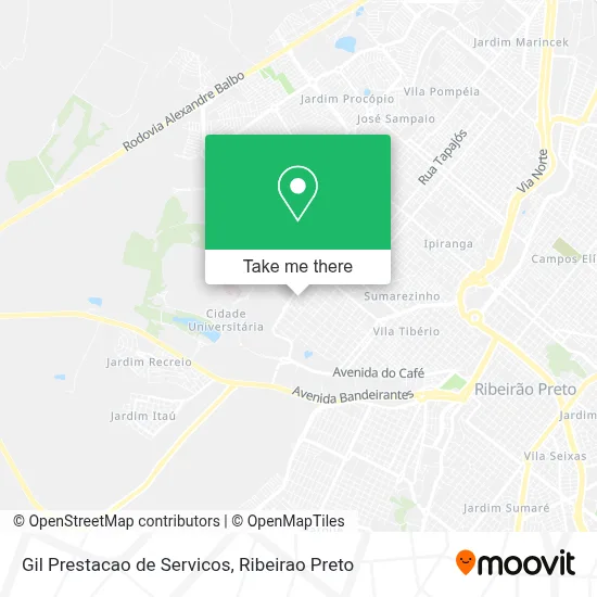 Gil Prestacao de Servicos map