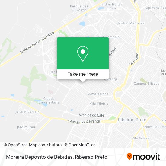 Moreira Deposito de Bebidas map