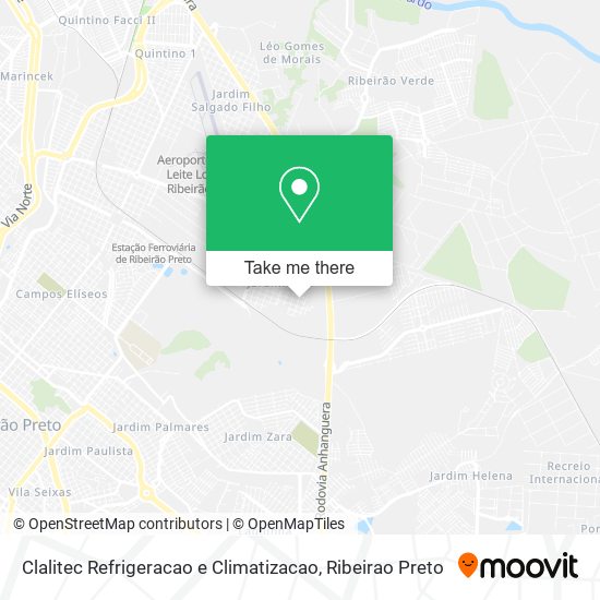 Clalitec Refrigeracao e Climatizacao map