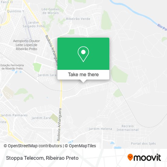 Mapa Stoppa Telecom