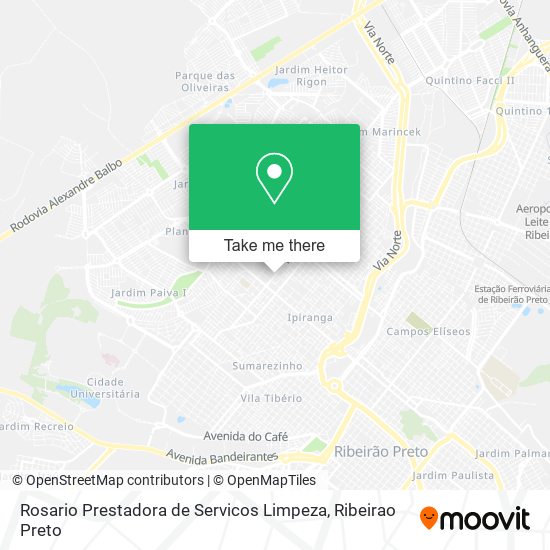 Rosario Prestadora de Servicos Limpeza map