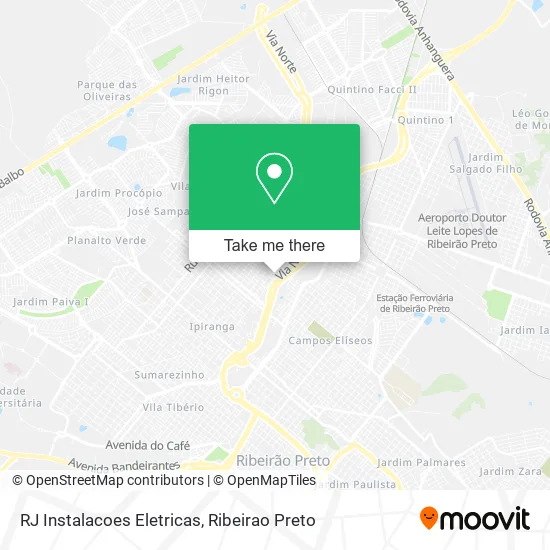 RJ Instalacoes Eletricas map