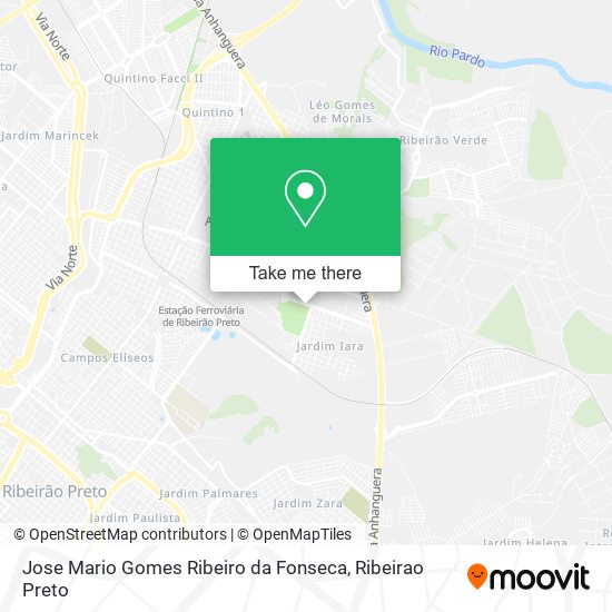 Mapa Jose Mario Gomes Ribeiro da Fonseca