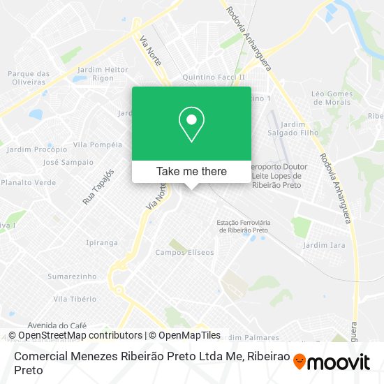 Mapa Comercial Menezes Ribeirão Preto Ltda Me