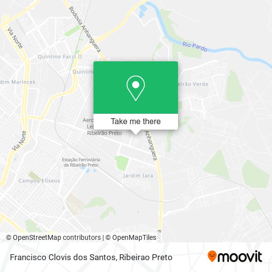Mapa Francisco Clovis dos Santos