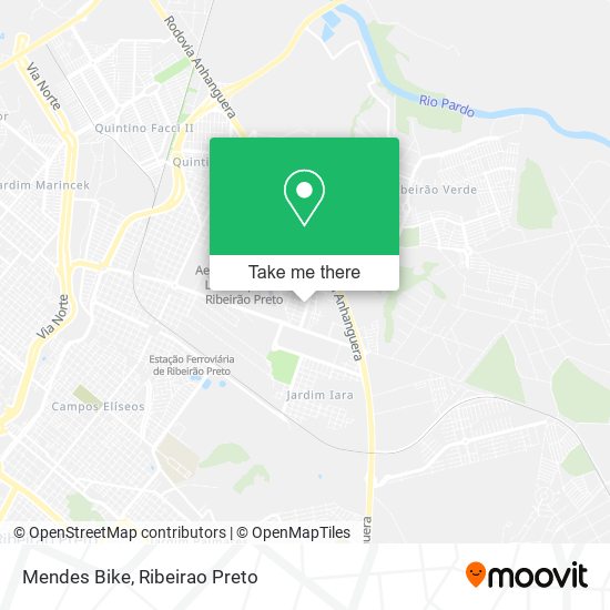 Mapa Mendes Bike
