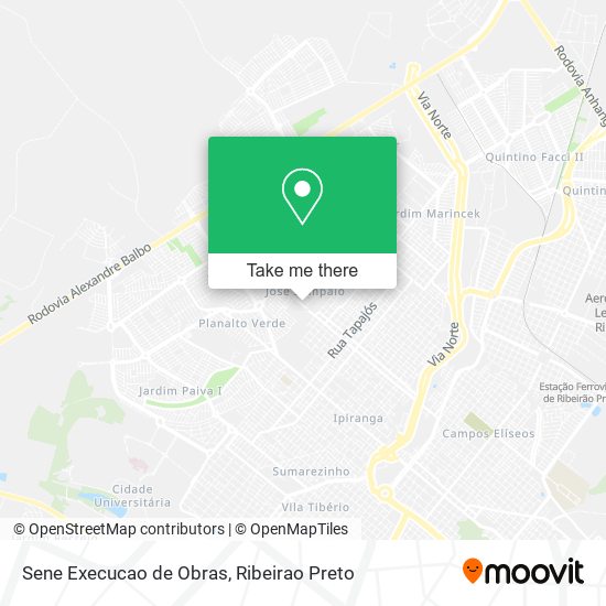 Sene Execucao de Obras map