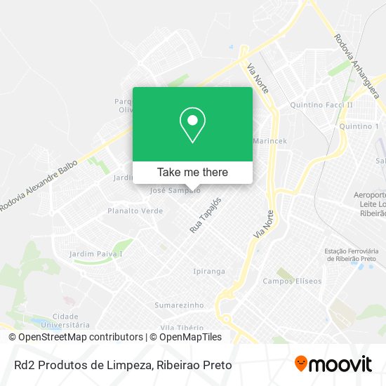 Rd2 Produtos de Limpeza map