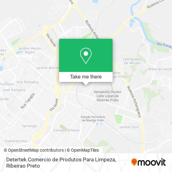 Detertek Comercio de Produtos Para Limpeza map