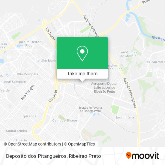 Deposito dos Pitangueiros map