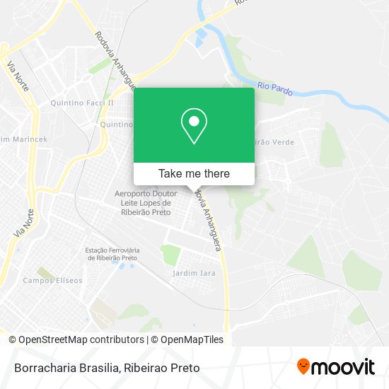 Borracharia Brasilia map