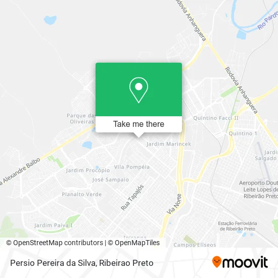 Persio Pereira da Silva map