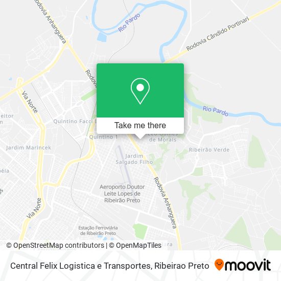 Central Felix Logistica e Transportes map