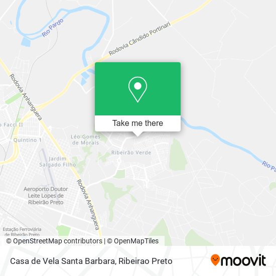 Casa de Vela Santa Barbara map