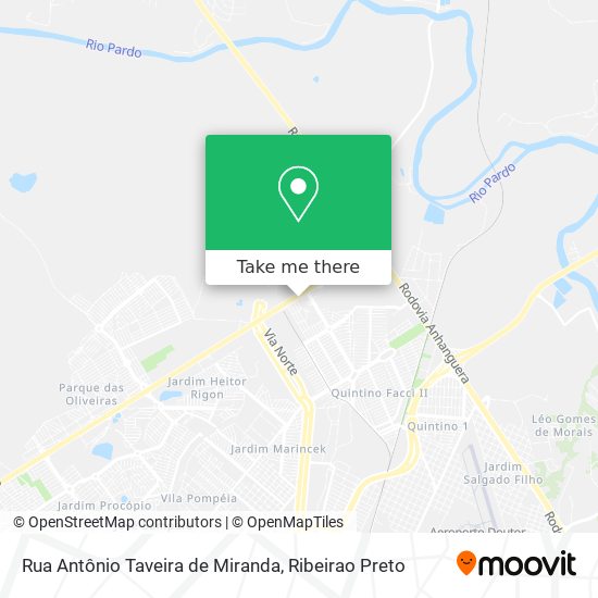 Rua Antônio Taveira de Miranda map