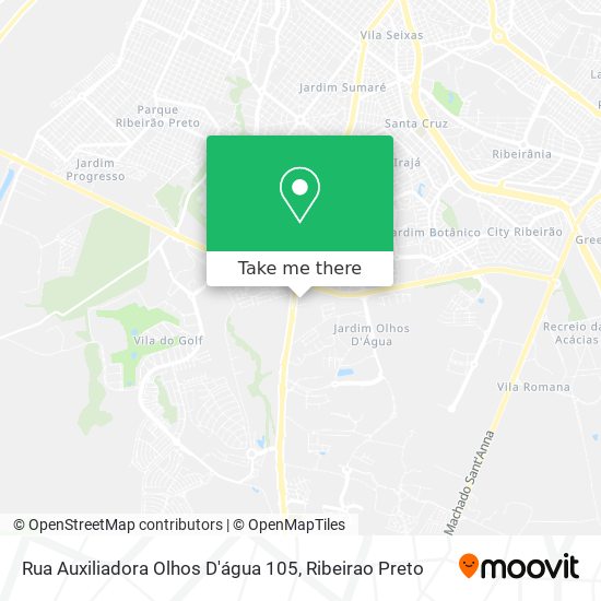 Rua Auxiliadora Olhos D'água 105 map