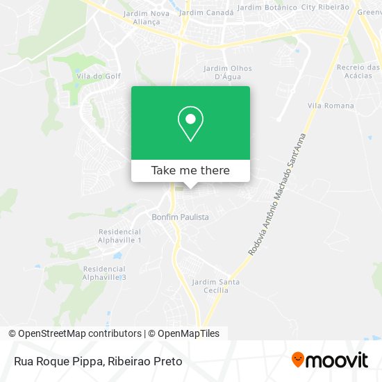 Rua Roque Pippa map