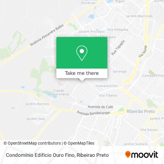 Condomínio Edifício Ouro Fino map