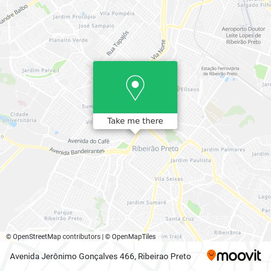 Mapa Avenida Jerônimo Gonçalves 466