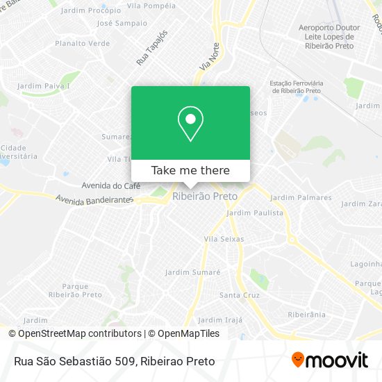 Rua São Sebastião 509 map