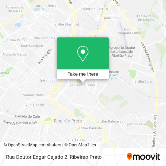 Rua Doutor Edgar Cajado 2 map