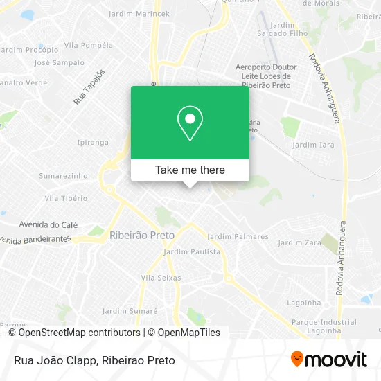 Rua João Clapp map