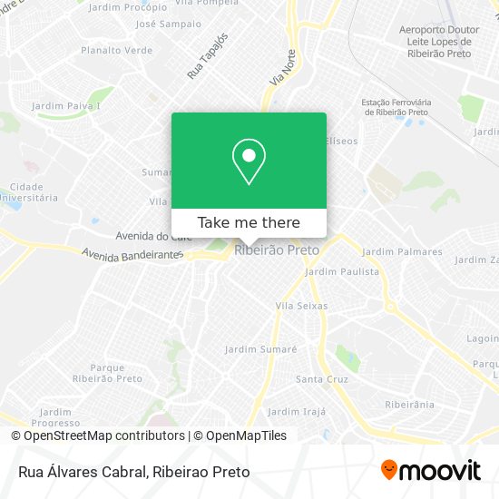 Rua Álvares Cabral map