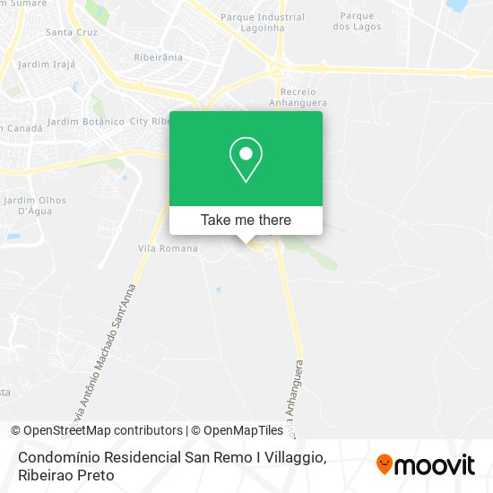 Condomínio Residencial San Remo I Villaggio map