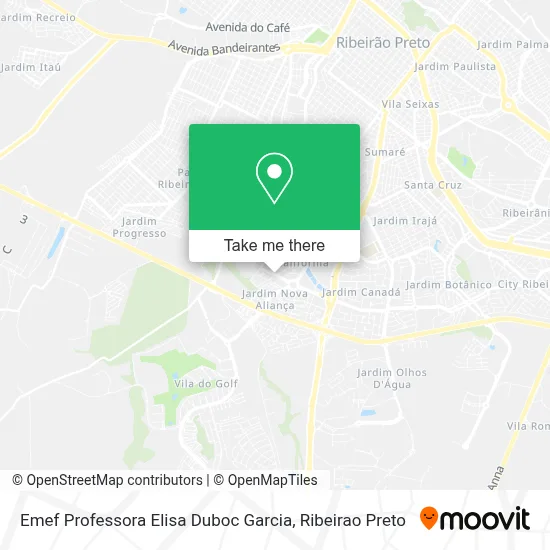 Emef Professora Elisa Duboc Garcia map