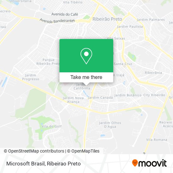 Mapa Microsoft Brasil