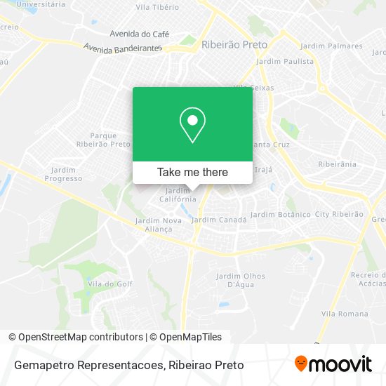 Gemapetro Representacoes map