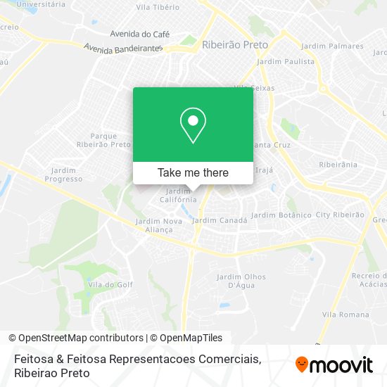 Mapa Feitosa & Feitosa Representacoes Comerciais