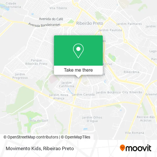 Movimento Kids map