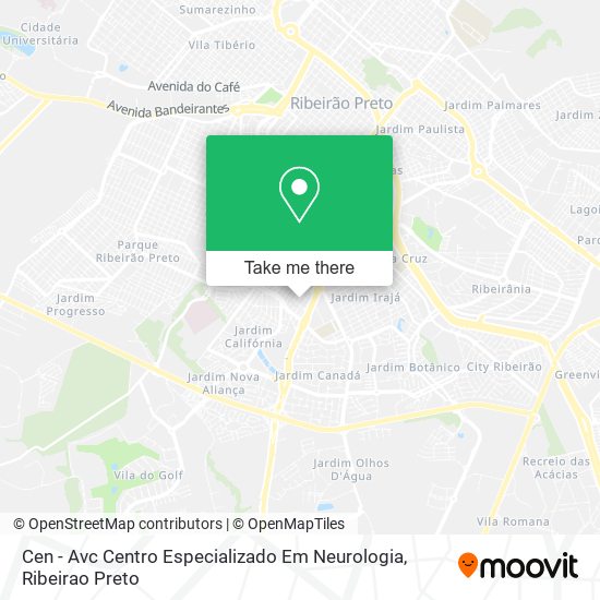 Mapa Cen - Avc Centro Especializado Em Neurologia