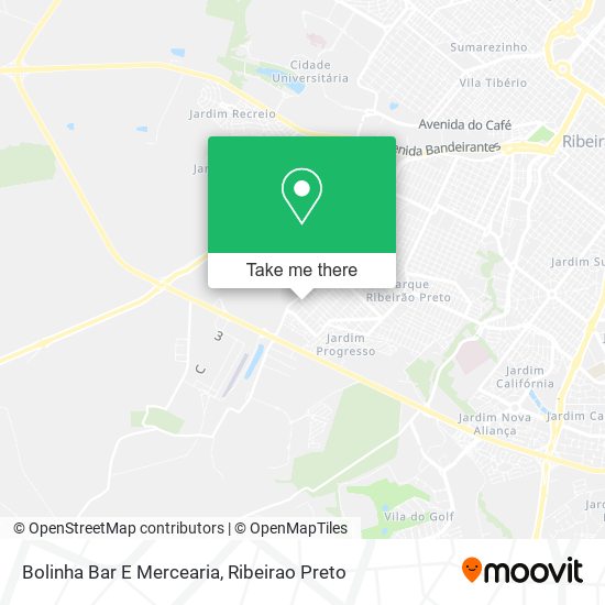 Mapa Bolinha Bar E Mercearia