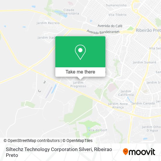 Mapa Siltechz Technology Corporation Silveri