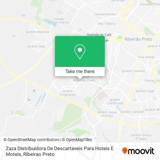 Zaza Distribuidora De Descartaveis Para Hoteis E Moteis map