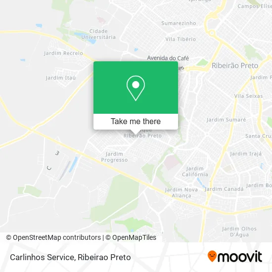 Carlinhos Service map