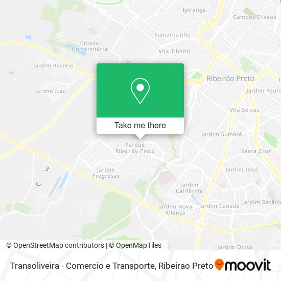 Transoliveira - Comercio e Transporte map