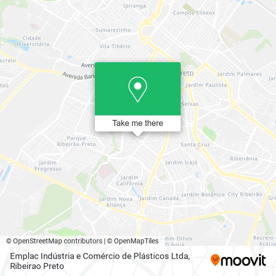 Emplac Indústria e Comércio de Plásticos Ltda map