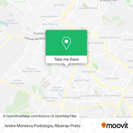 Andre Moresca Podologia map