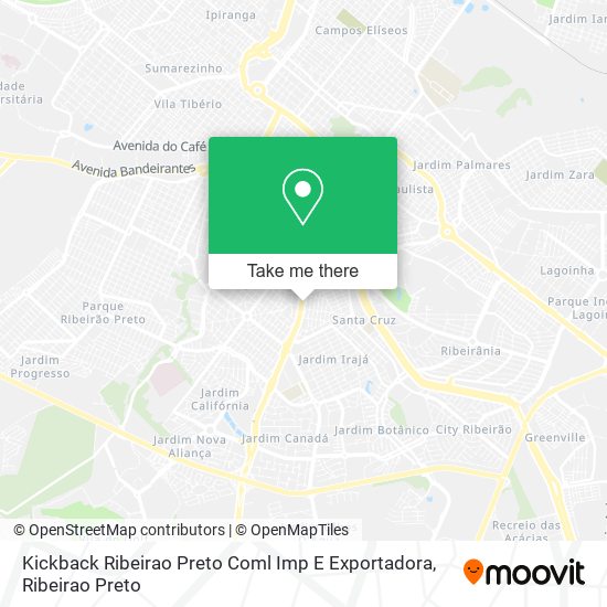 Kickback Ribeirao Preto Coml Imp E Exportadora map