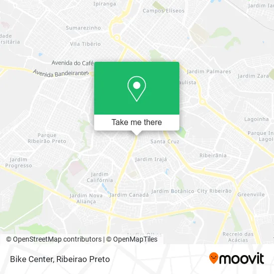 Bike Center map