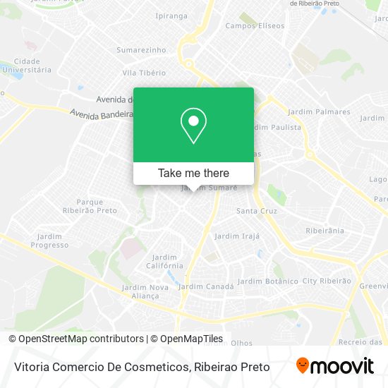 Vitoria Comercio De Cosmeticos map