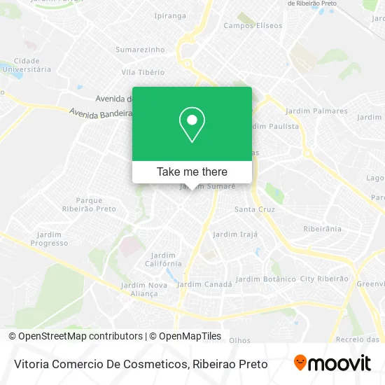 Vitoria Comercio De Cosmeticos map